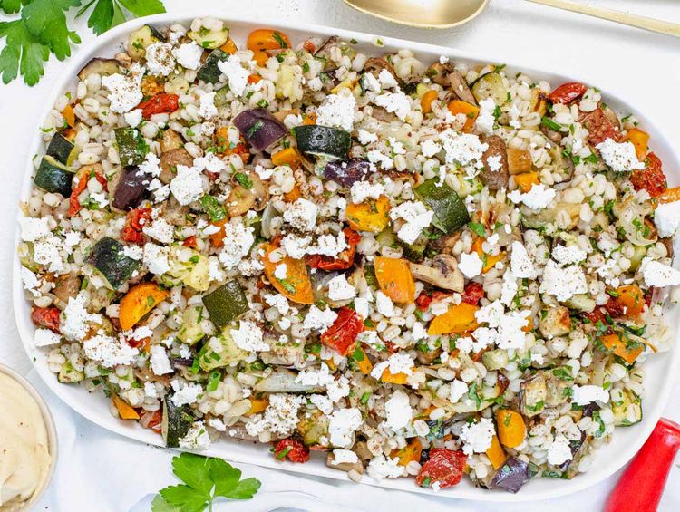 Mediterranean Barley Salad