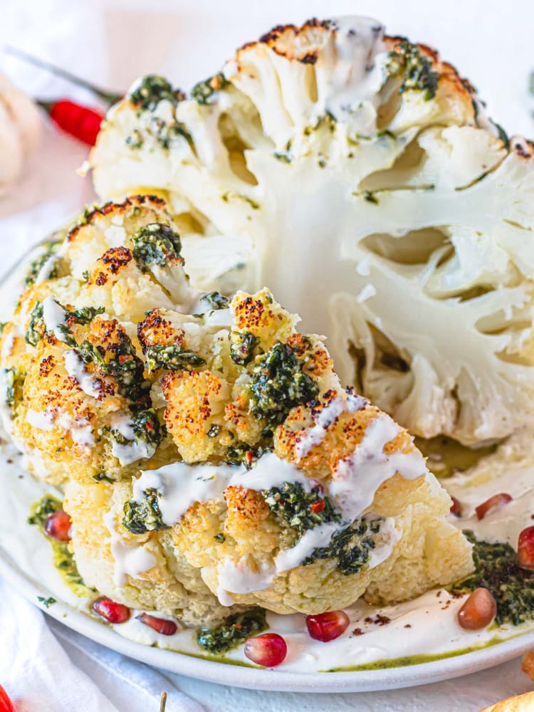 Whole Roasted Cauliflower