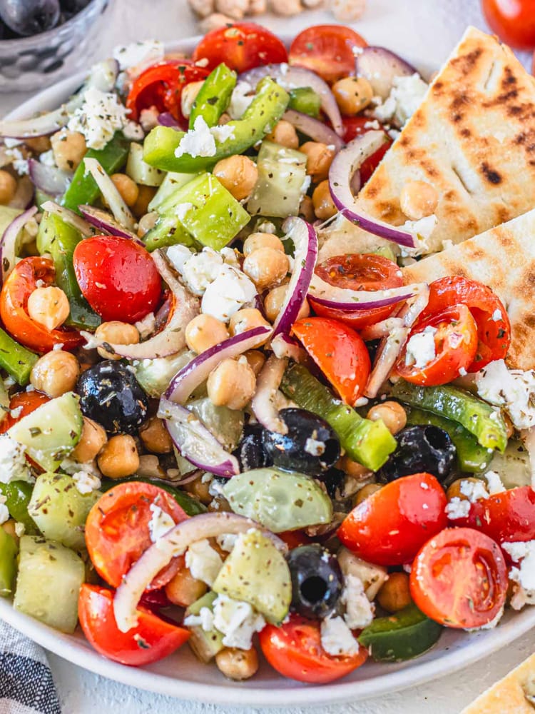 Greek Chickpea Salad