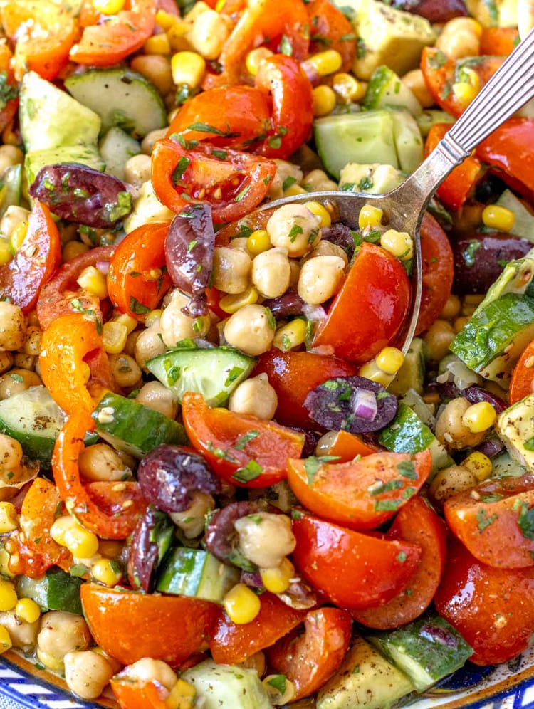 Easy Chickpea Salad