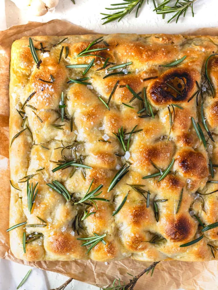 Easy Focaccia (no knead)