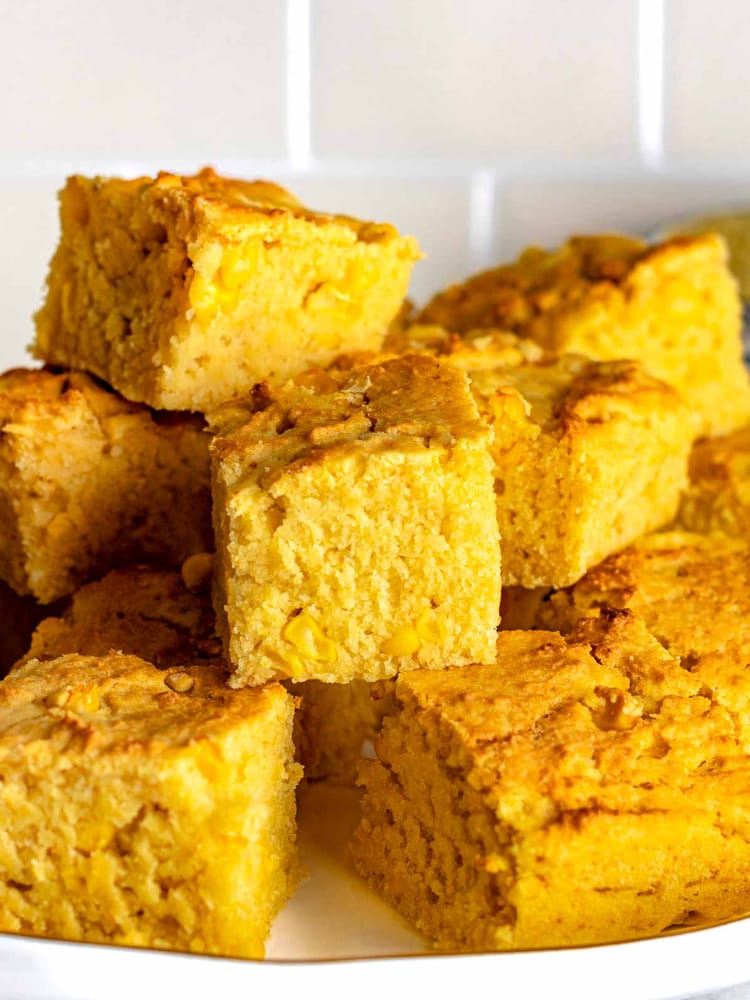 Easy Cornbread (reduced sugar)