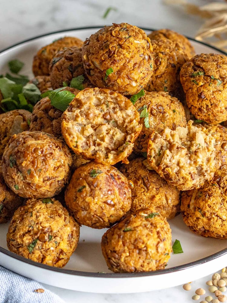 Easy Lentil Meatballs