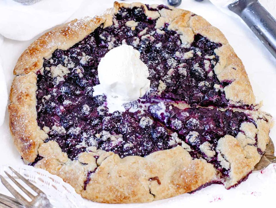 Blueberry Galette