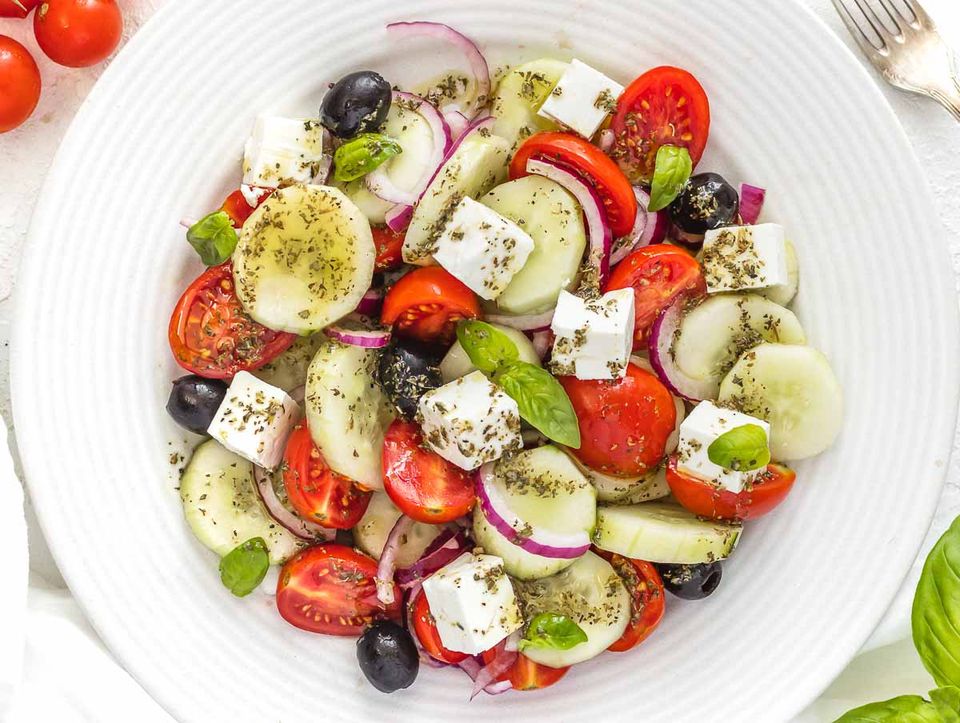 Greek Cucumber Salad