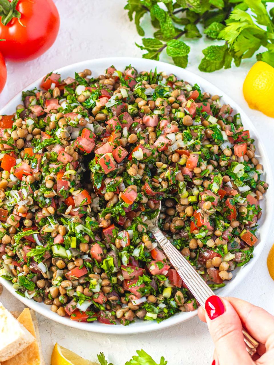 Lentil Tabbouleh