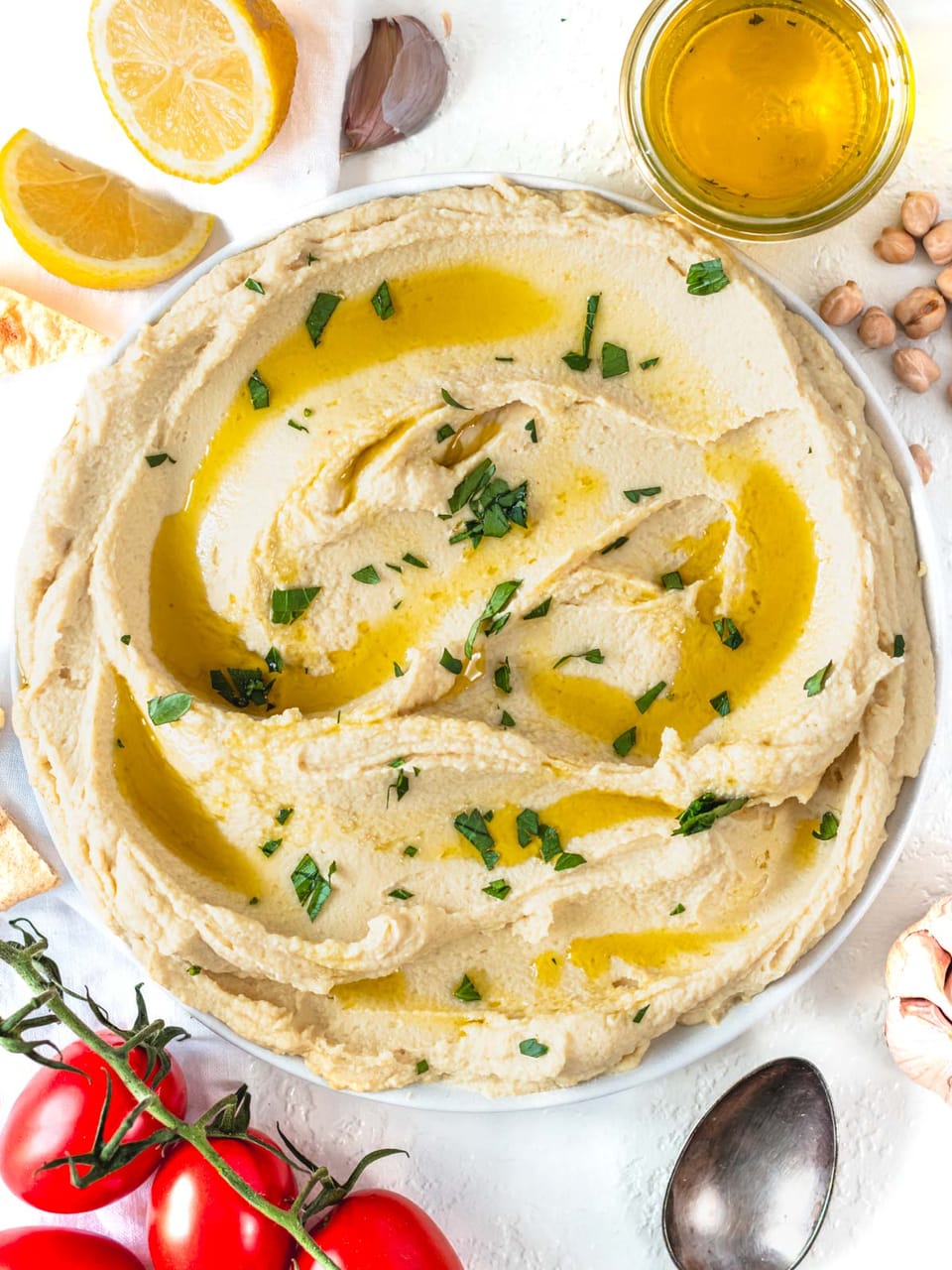 Hummus without Tahini