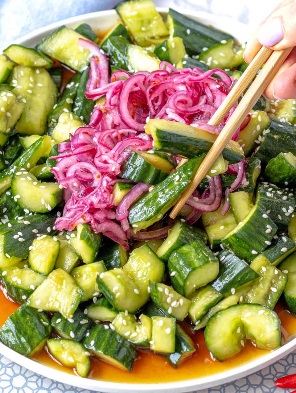 Asian Cucumber Salad